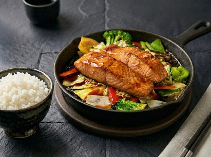 Saumon Teriyaki