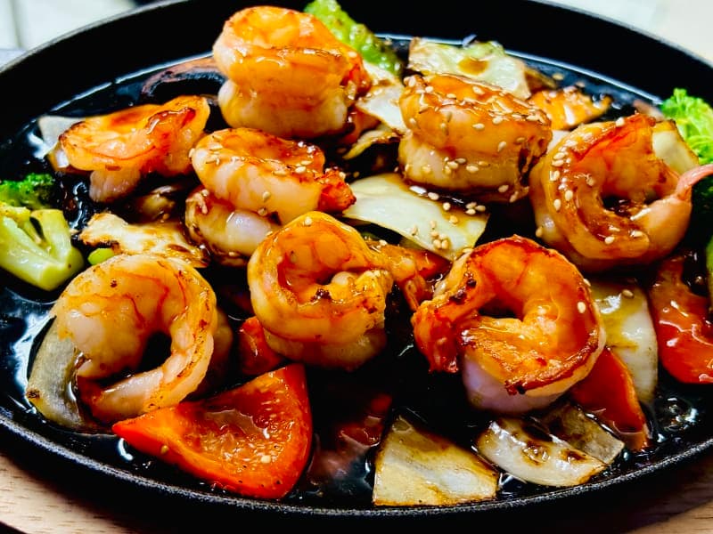Crevettes Teriyaki